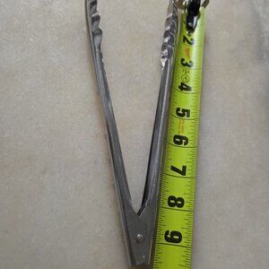 Rich Craft Stainless Steel 9 1/2 Inch Spring Tongs